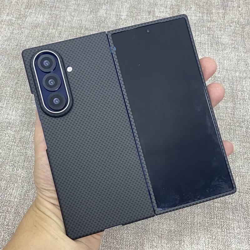 Etui Fold7 8 Ultra z włókna aramidowego i węglowego do Galaxy W26, magnetyczne etui Magsafe do Samsung Galaxy Z Fold 7 8 5G W26, ultracienkie — zdjęcie produktu 5