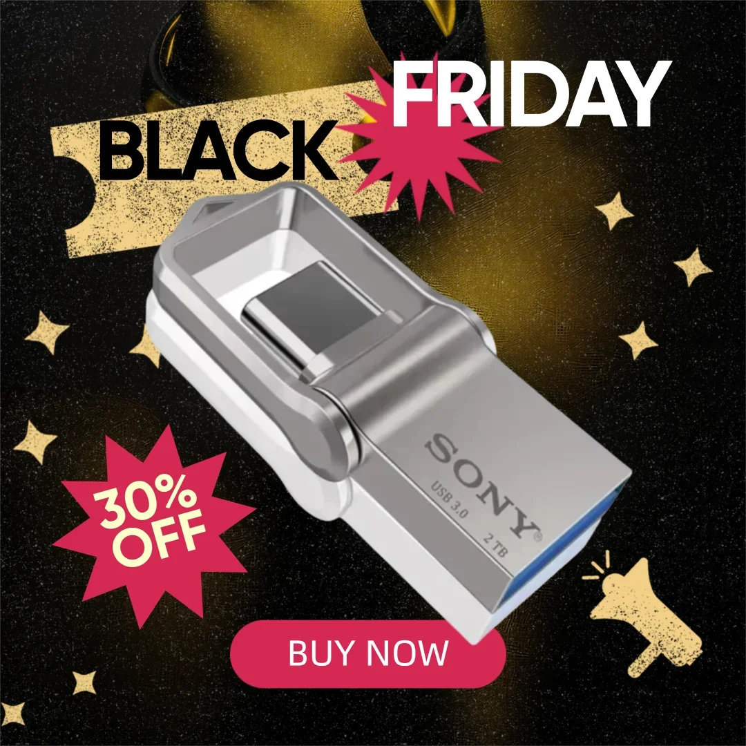 SONY Mini USB 3.2 Flash Drives High Speed Metal Type-C Pendrive 2TB Portable Usb Drive Memoria U Disk For Phone PC