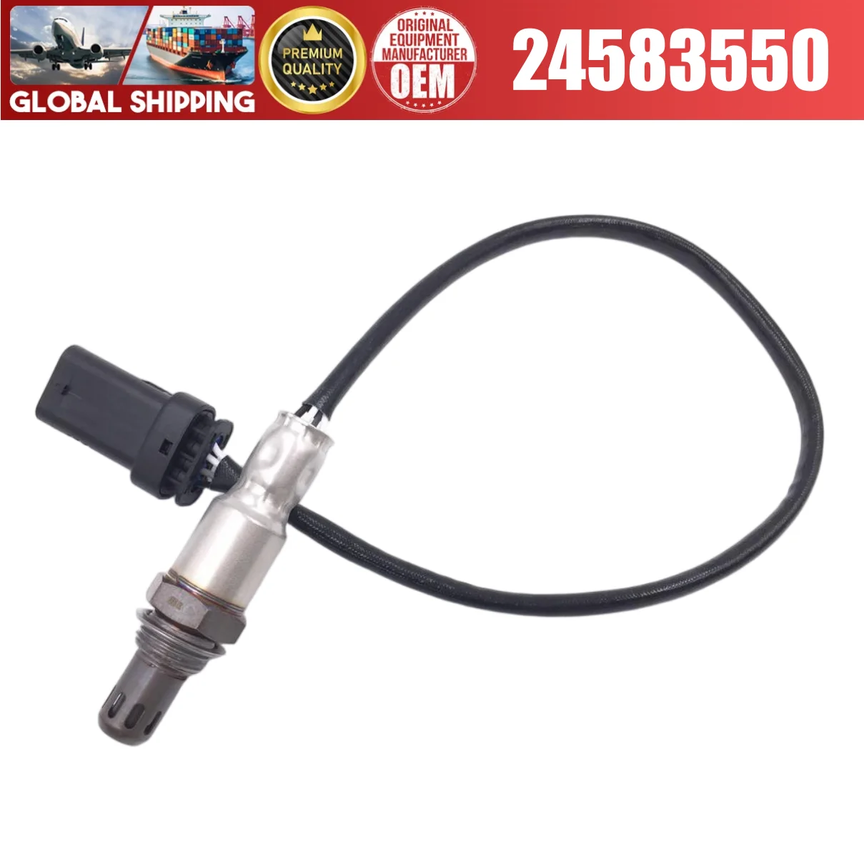 Sensor de oxígeno y gases de escape de alta calidad 24583550 24581407 para Chevrolet Cobalt Montana Pick Up Prisma Spin