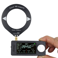 SI4732 Pocket Radio 1.9inch IPS Screen 0.5-108mhz Pocket Mini Radio LSB USB AM FM Radio All Band Radio Receiver Black