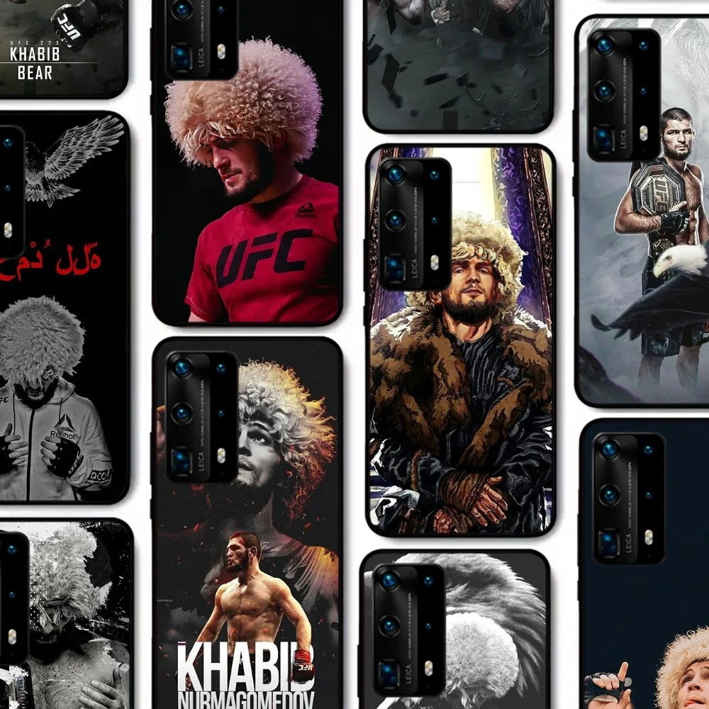 UFC K-Khabib Cool N-Nurmagomedov Phone Case For Huawei P 8 9 10 20 30 40 50 Pro Lite Psmart Honor 10 lite 70 Mate 20lite