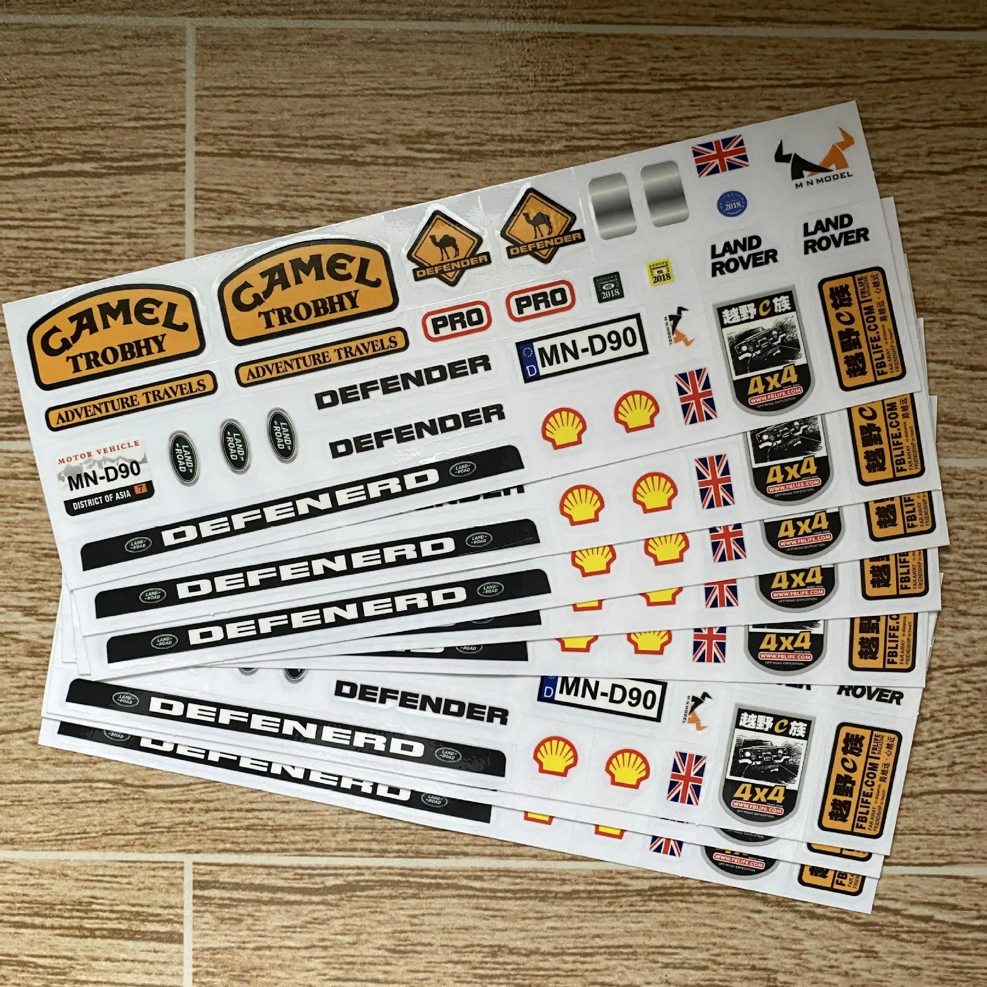 Mn99s MN86S MN78 MN128Model car stickers stickers decoration