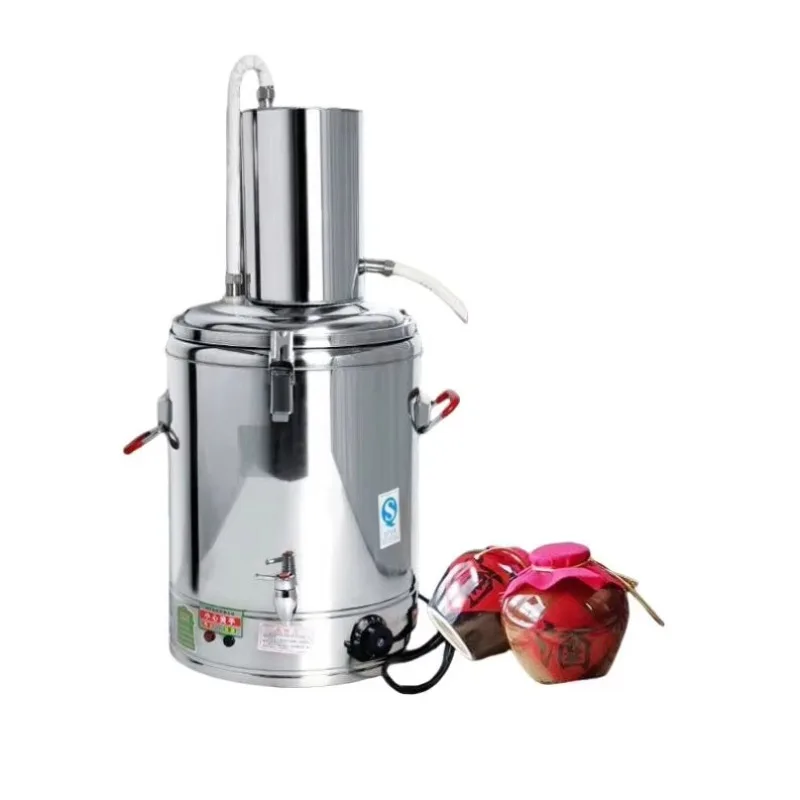 Electric Stainless Steel Distiller for Brandy Whisky Vodka Rose Water Lavender Water Solutions Used in Distillation Equipment