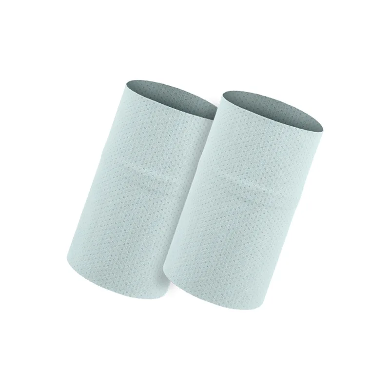 1/2pcs Sports Wristbands Breathable Sweat Absorbing Wrist Brace Tennis Running Basketball Sweat Band Gym Fitness Wristband