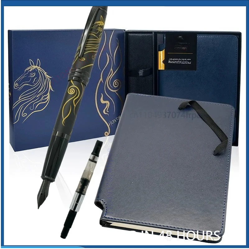 For CROSS Year Of The Horse Limited Commemorative Fountain & Rollerball Pen Collectible Luxury Gift Box Office Stationery