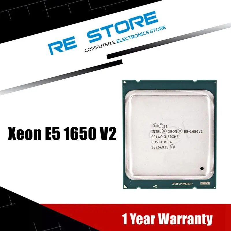 Go! Intel Xeon E5 1650 V2 3.5GHz 6 Core 12Mb Cache Socket 2011 CPU Processor