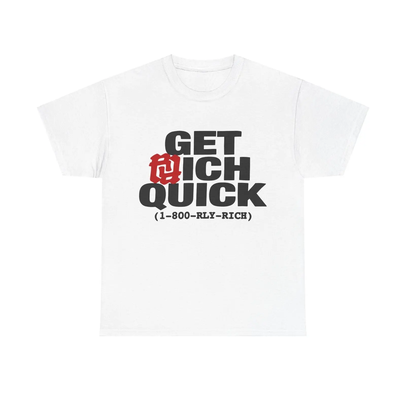 Get Rrich Quick Tees T-Shirts Kankan Really Rich Rr Merch - All Colors And Sizes