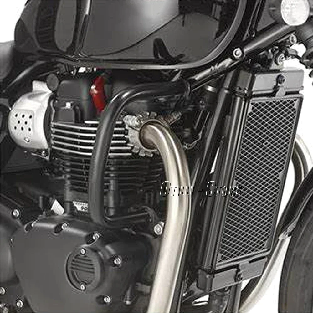 สําหรับ Bonneville T100 T120 Thruxton ฿หม้อน้ํารถจักรยานยนต์ Guard Grille ฝาครอบหม้อน้ําสําหรับ Street Twin Speed Twin