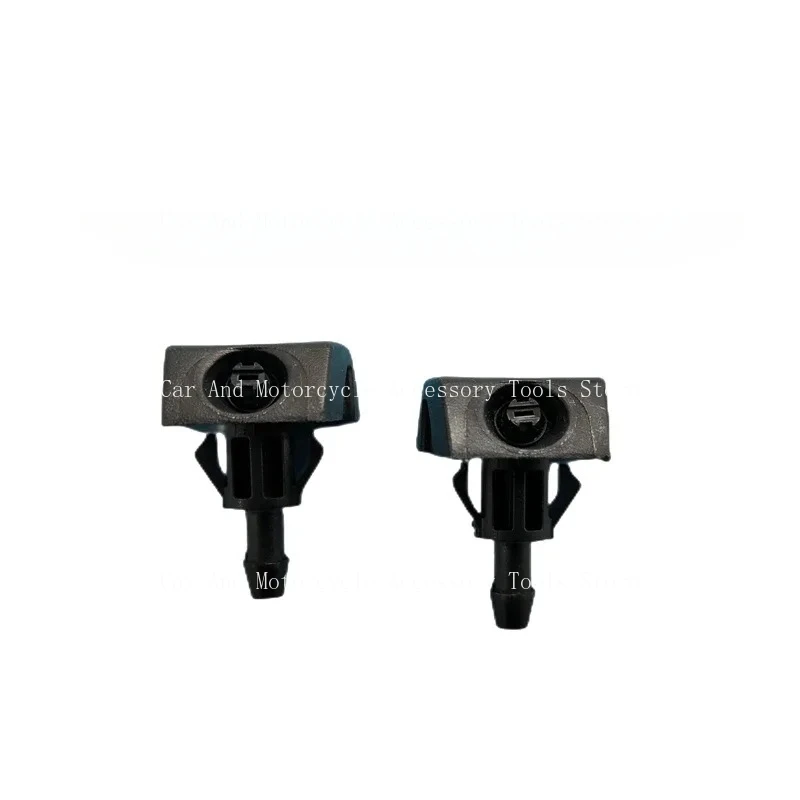 Suitable For NISSAN Patrol Y62 Front Windshield Spray Nozzle Modification Fan Shaped Wiper Nozzle Original 2pcs