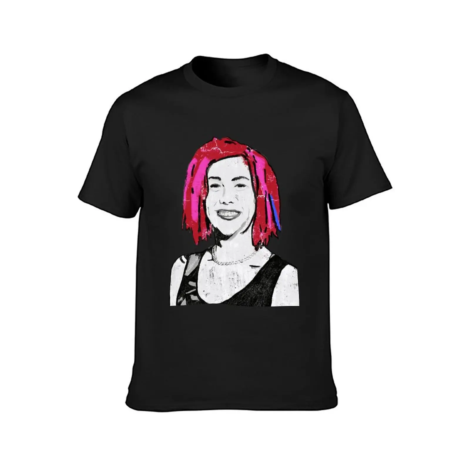 Lana Wachowski T-shirt customs customizeds boys whites animal prinfor boys plain black t shirts men