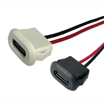 5PCS/10PCS USB 2.0 Directe druk Gelaste draad Type Moederlamp Speelgoed Oplaadpoort Tafellamp Precisie-instrument Oplaadpoort