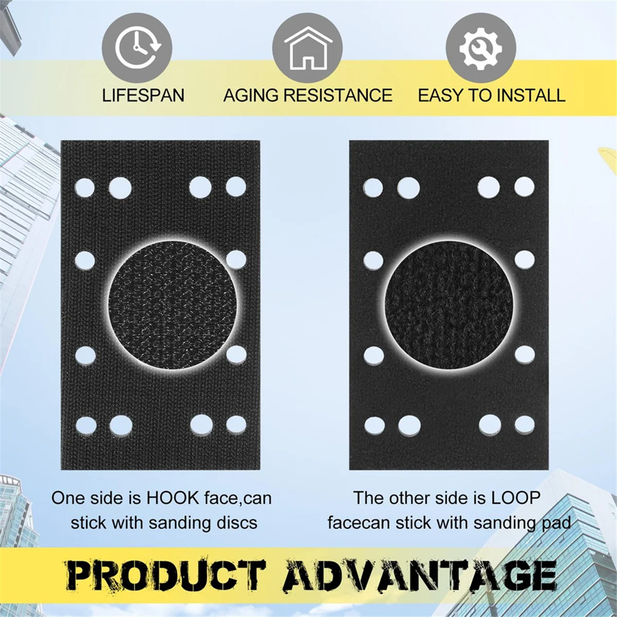 Сейчас в тренде, 4 шт., мягкие черные пенопластовые шлифовальные подушечки, интерфейсная шлифовальная подложка для Festool RS400 LS130, шлифовальная машина