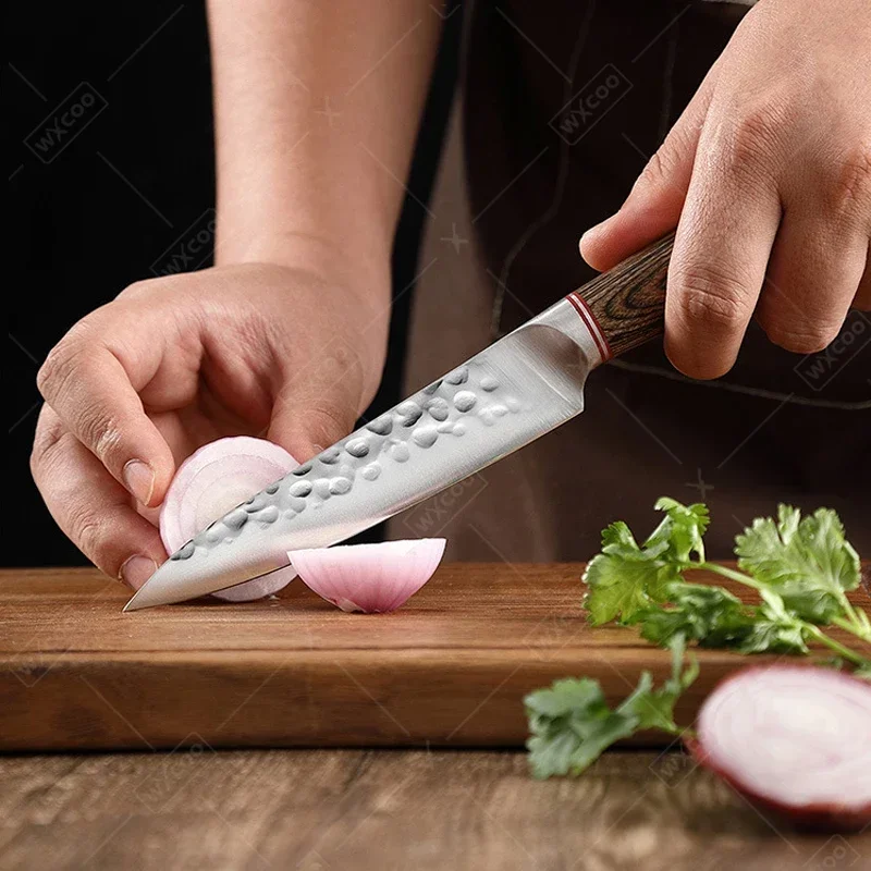 Forged Hammer Meat Cleaver Butcher Knife Professional Boning Knife Stainless Steel Knife Kitchen Knives Paring Cooking Knives image 5