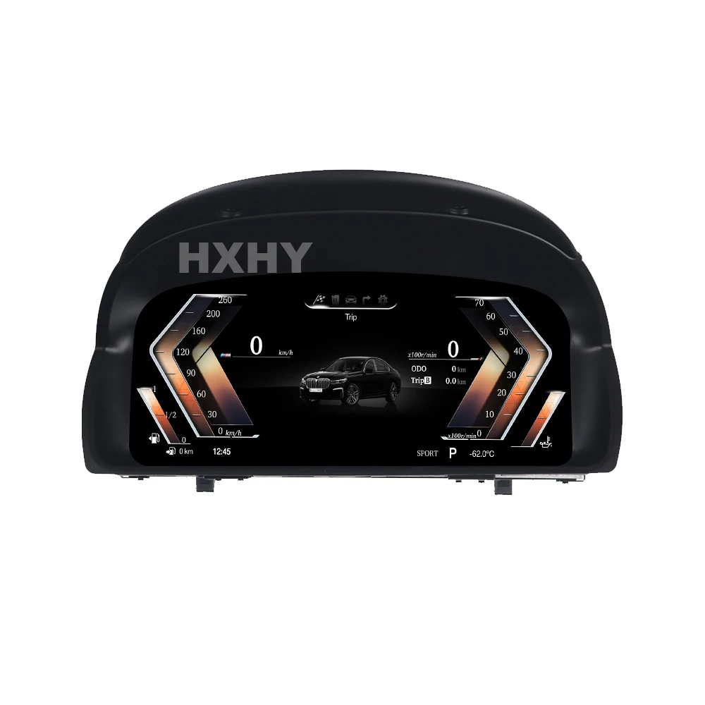 HXHY Latest Original Car Digital Cluster Instrument Speedometer For BMW X1 E84 2009-2015 Linux LCD Dashboard