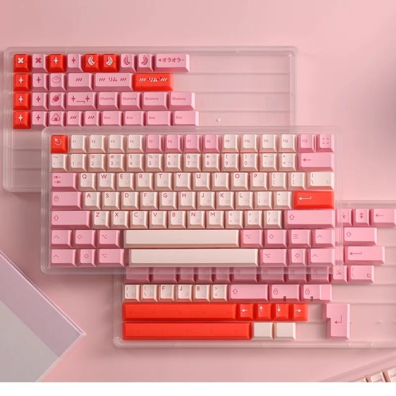 juego-de-teclas-con-tematica-de-anime-teclas-pbtfans-rim-r2-pink-doubleshot-pbt-perfil-cherry-para-teclado-mecanico