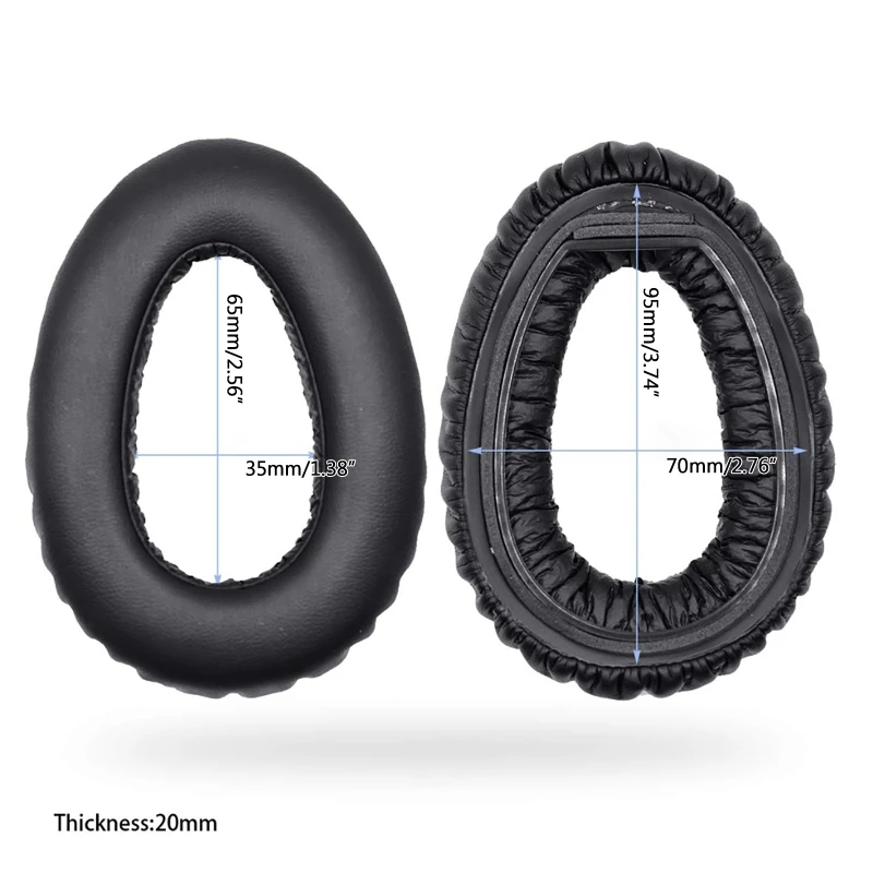 Replacement Earpads Earmuff Ear Pads for  PXC 550  660 Headphone