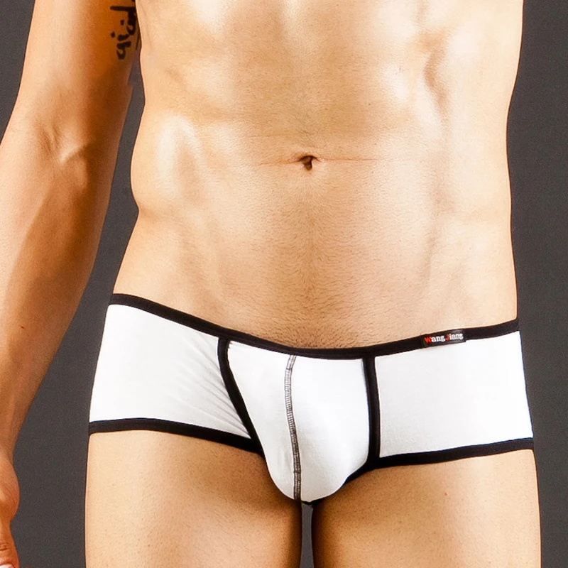 

Мужские шорты-боксеры с низкой посадкой и U-образной выпуклой сумкой, нижнее белье из полиэстера с большим пространством, удобные поддерживающие трусы для повседневного ношения