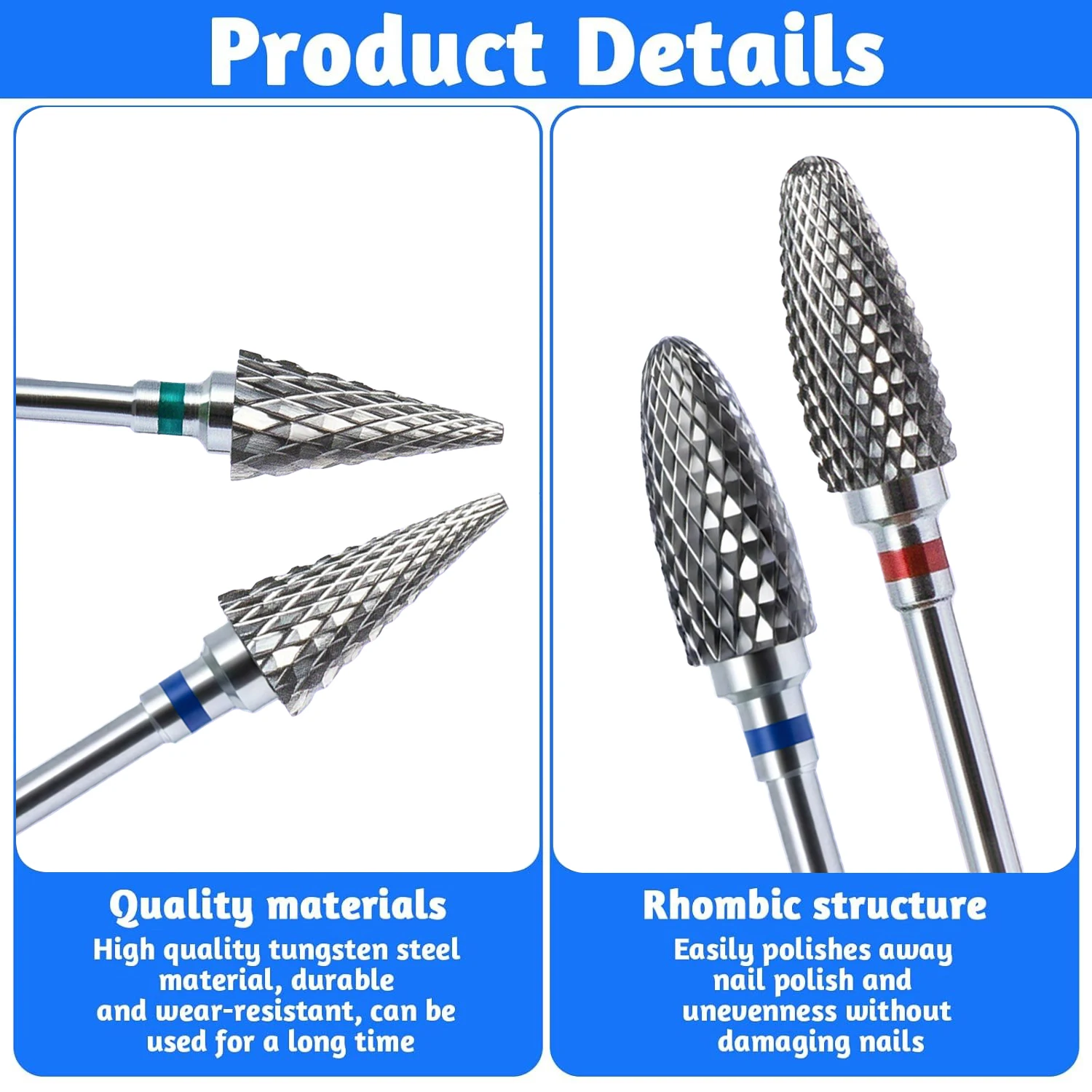 3 Buah Kepala Penggiling Kuku  - Home Improvement Kit ulasan dan harga