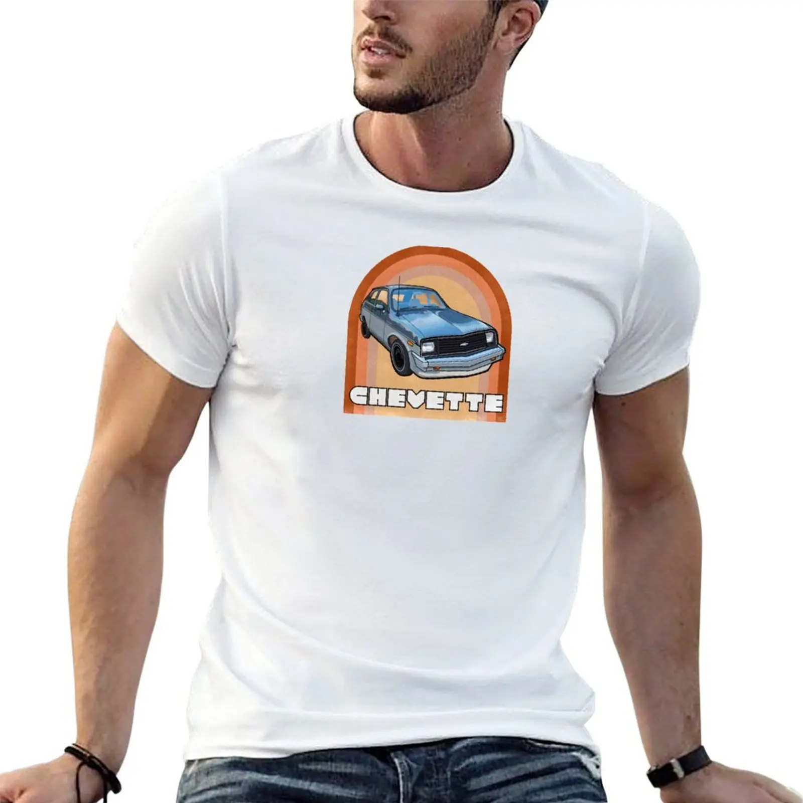Camiseta Chevette, camiseta informal para hombre, camiseta personalizada, camiseta de diseñador para hombre