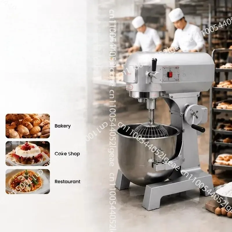 Food Mixer, Commercial Planetary Mixer for Soft Dough and Cream