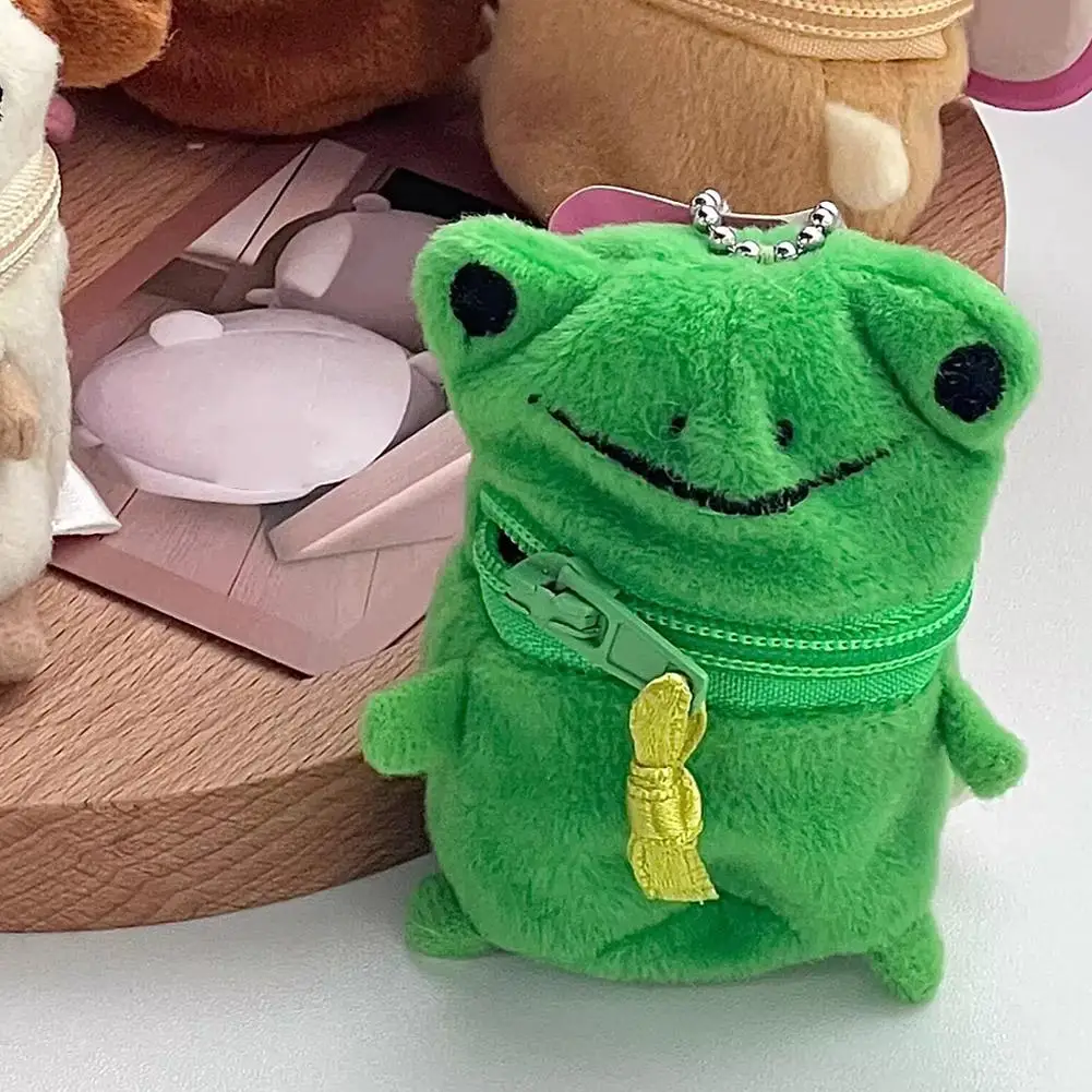 Kawaii Münzbörse Mini-Kopfhörer-Aufbewahrungstasche Niedlicher Hase Bär Tier Schlüsselanhänger Taschenanhänger Geburtstagsgeschenk für Mädchen – Detail 16