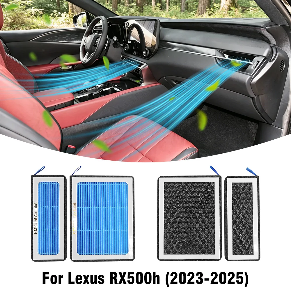 Cabin Air Filter for Lexus RX500h 2023 2024 2025 with Activated Carbon Replacement Air Filter