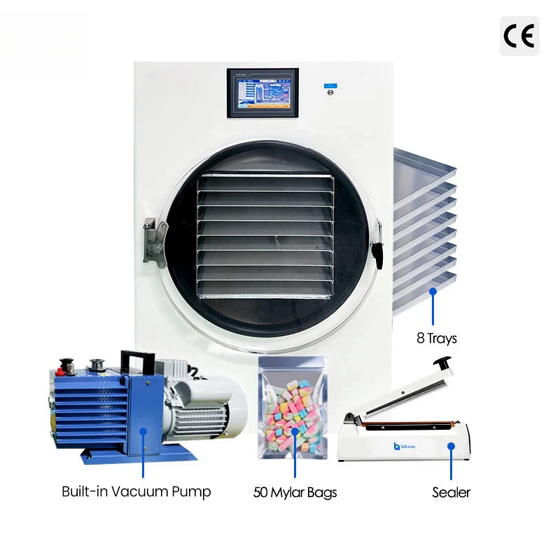 Laboao 30-40Kg Vacuum Mini Fruit Small Business Freeze Dryer Food Machine
