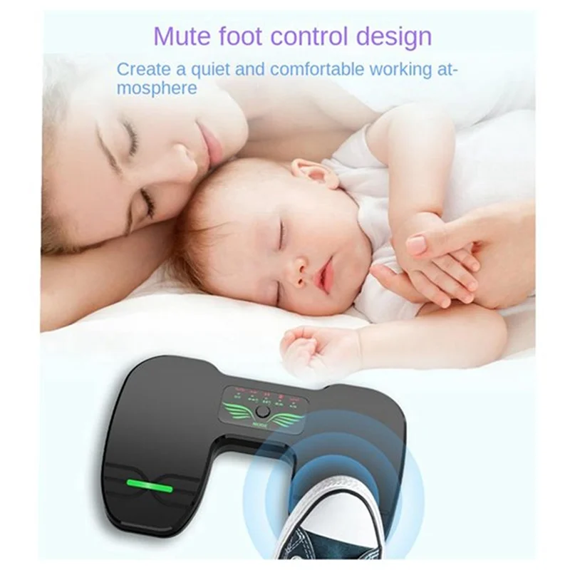 

AD45 Wireless Foot Pedal Double Switch Music Page Turner Silent Foot Pedal For Tablets Smartphones Anti-Skid Easy To Use