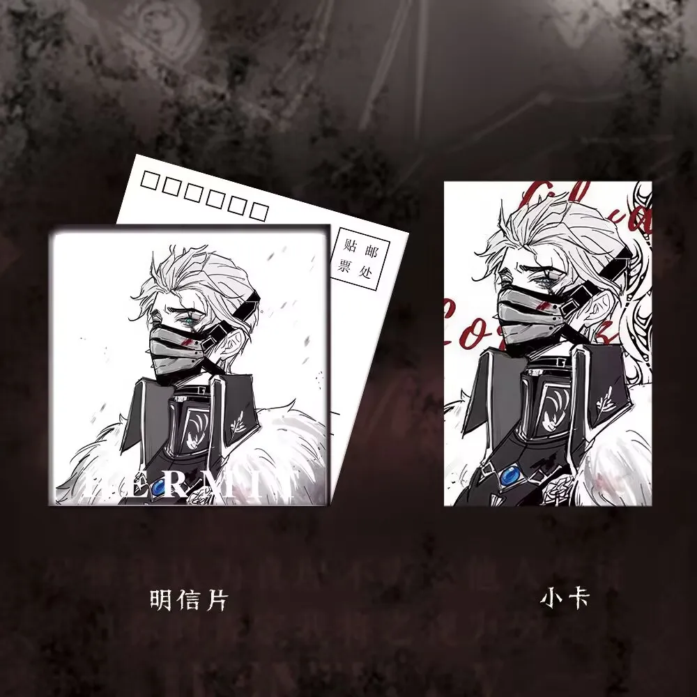 『The Fifth Person』ハーミット 高精細ファンアート6点セット レーザーチケットバー キーホルダー ポストカード 誕生日プレゼント