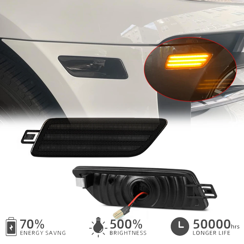 

OEM Replace Front Fender LED Side Marker Repeat Blinker Light for Porsche Macan 95B-Series Base Turbo Performance LED Reflector