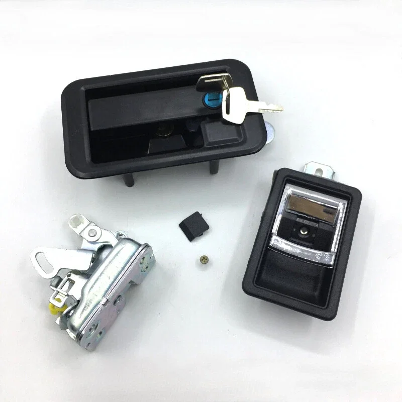 

For R80/110/150/215/225/305-7 Cab Door Lock Kit Exterior Handle Lock Block Handle Excavator Parts