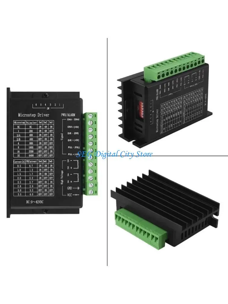 

U75B TB6600 Digital Motor Driver 4A for 42/57 Stepper Motor Engraving Machines NEMA17/23 Controller Instead of TB6600