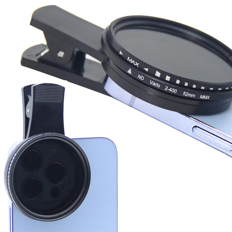 52mm Phone Camera Lens Improve Color Saturation and Contrast Professional for Most Smartphones Polarized Phone Camera Lens 