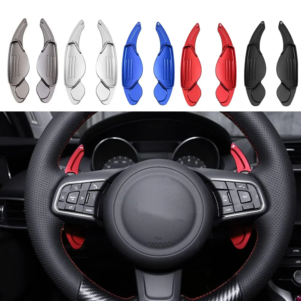 

Алюминиевая удлинительная крышка рулевого колеса, накладка переключения передач для Jaguar F-Pace E-Pace XE XF XJ для Land Rover Evoque и т. д.