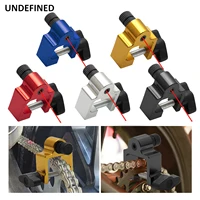 Herramienta Universal de alineación de piñón láser de cadena de motocicleta, herramienta de alineación de cadena ATV para KTM Honda Yamaha Kawaasaki Suzuki Beta