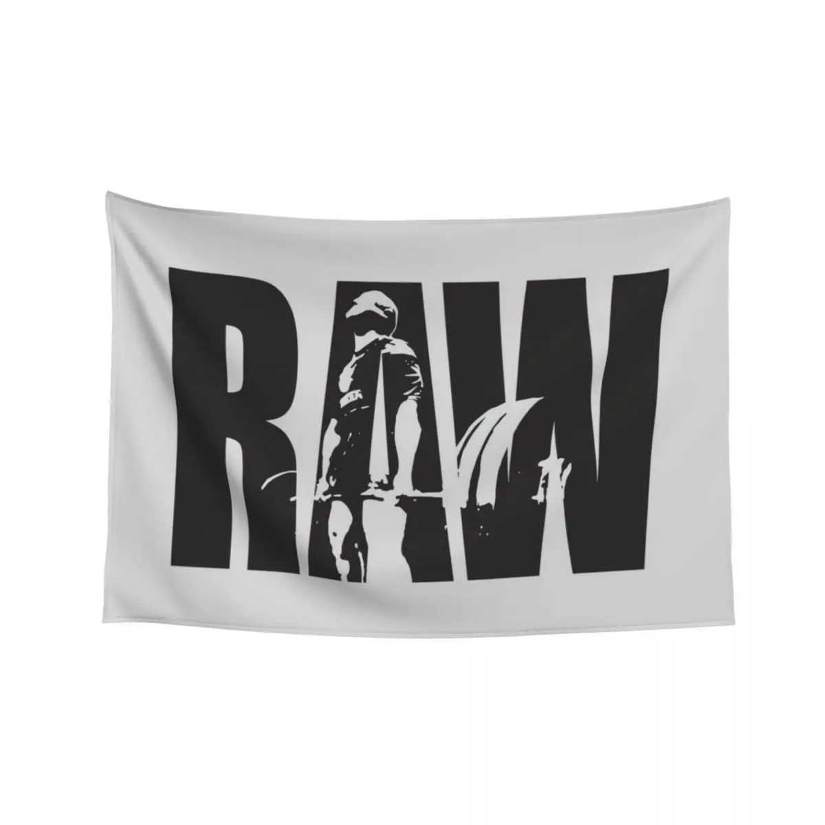 

RAW Strength - Deadlift Iconic Tapestry Decorative Wall Aesthetic Room Decoration Bathroom Decor Tapestry