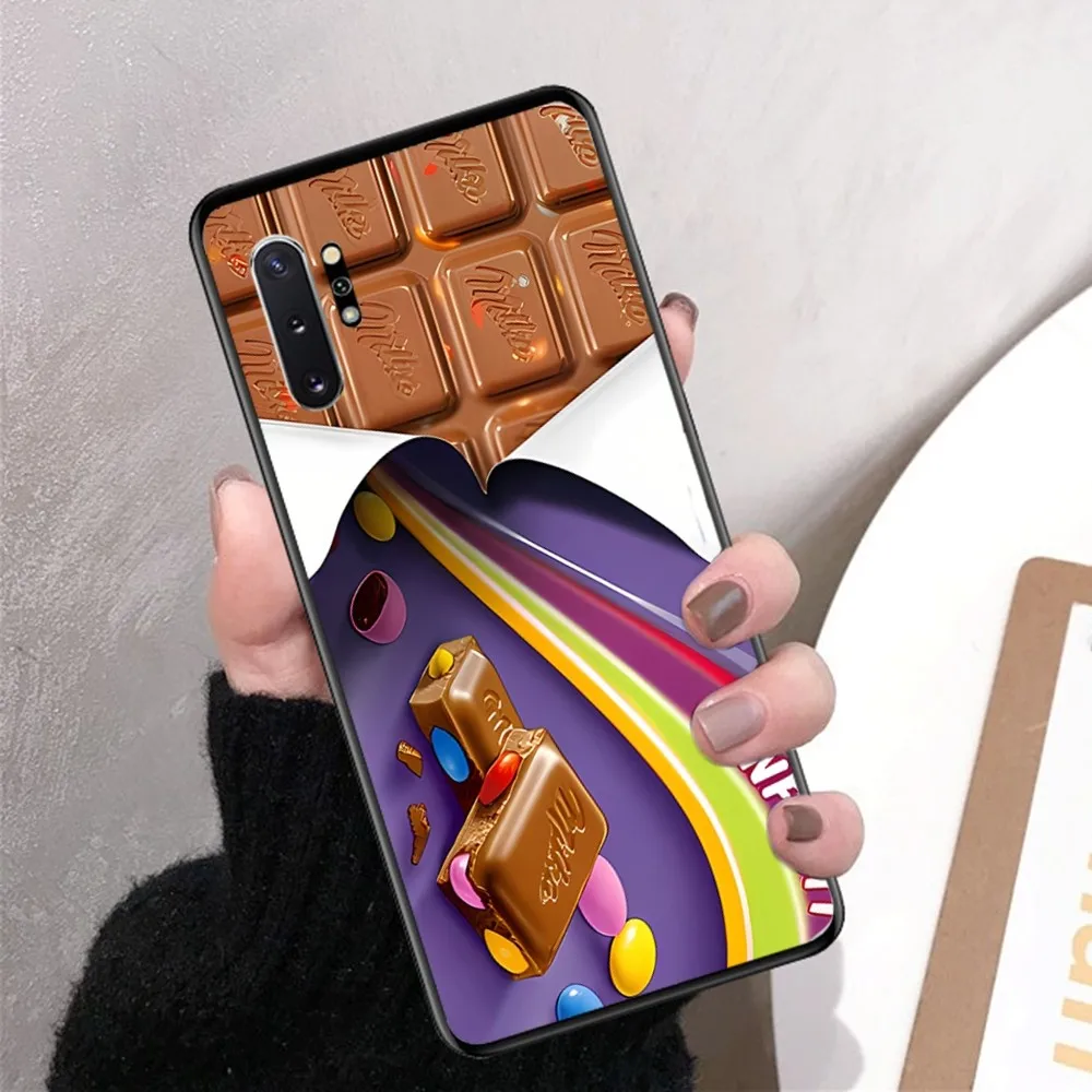 Chocolate Milka Box Phone Case For Samsung Note 8 9 10 20 Pro Plus Lite M 10 11 20 30 21 31 51 A 21 22 42 02 03