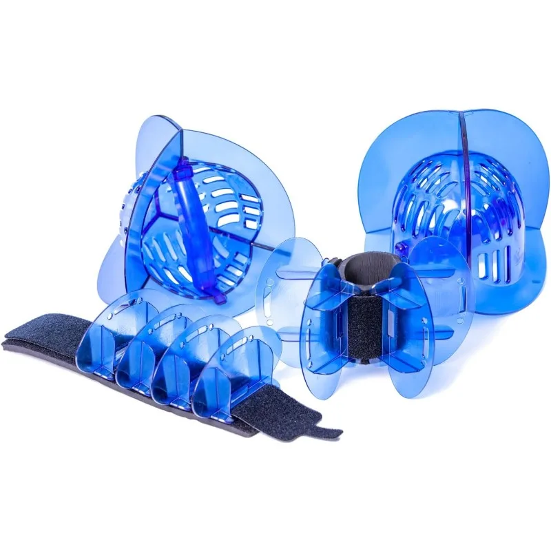 مجموع أوزان حمام السباحة للجسم لحزمة التمارين المائية، وأجراس الجزء العلوي من البولي كربونات وزعانف الجزء السفلي المبطنة، والعلاج المائي،