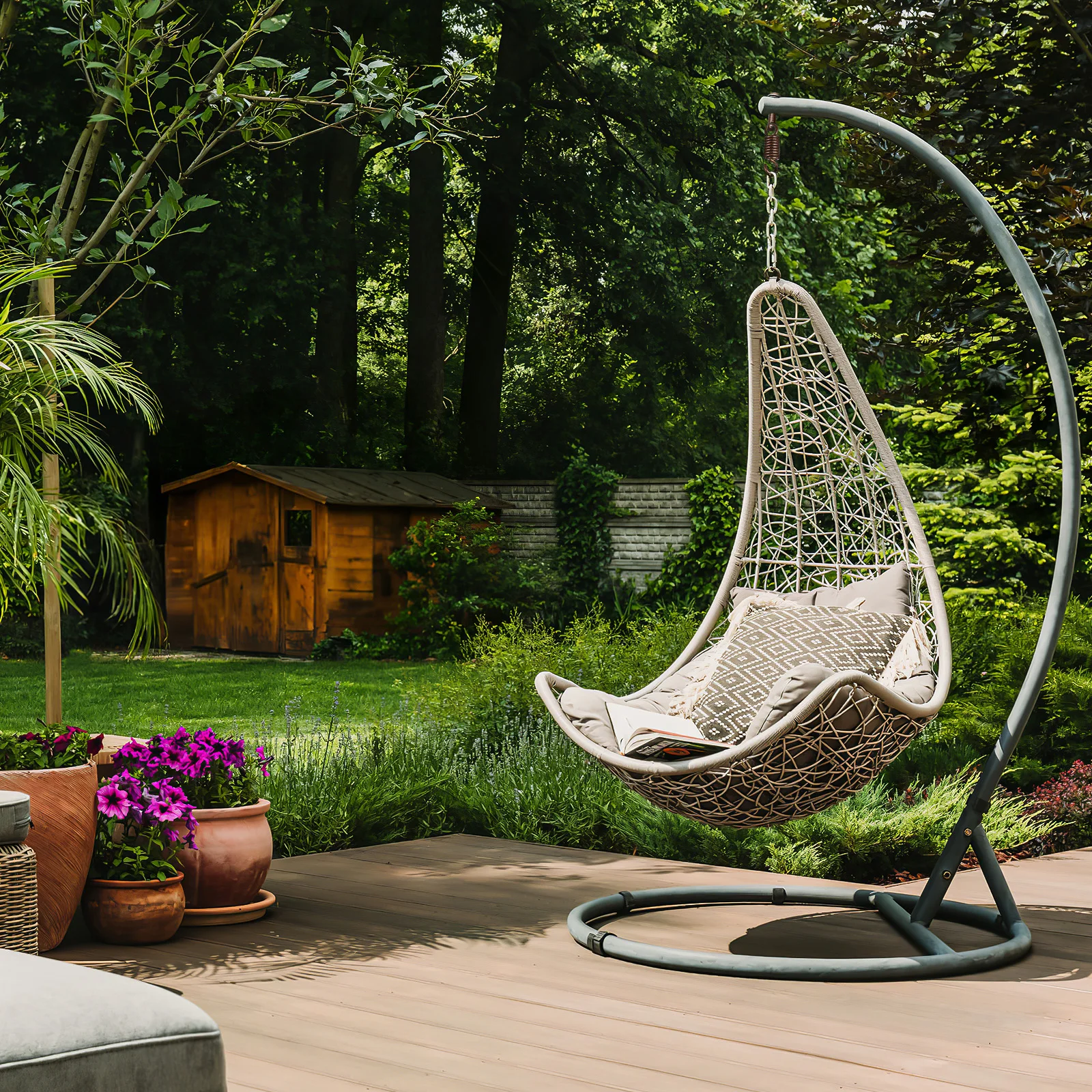 

Spring Hook Accessories Set Coffee Single Person Hammock Chair Replacement Parts Stainless Steel Swing Hanging Kit Bolt