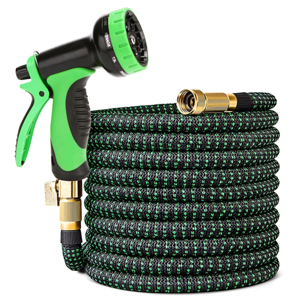 

Garden Hose 25 ft Non-Expanding Water Hose Ultra Lightweight Flexible Kink-Free Flexible Leak-Proof Abrasion Resistant Hose