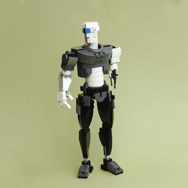 211 قطعة MOC سايبورغ الخالق الخبراء نموذج اللبنات العمارة تجميع هدية الكريسماس لتقوم بها بنفسك فكرة التعليم اللعب الطوب الاطفال #2