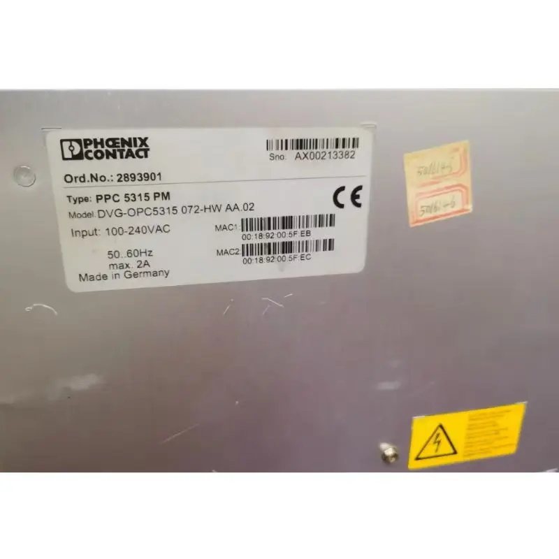 Second-hand test OK for PHOENIX touch screen 2893901
