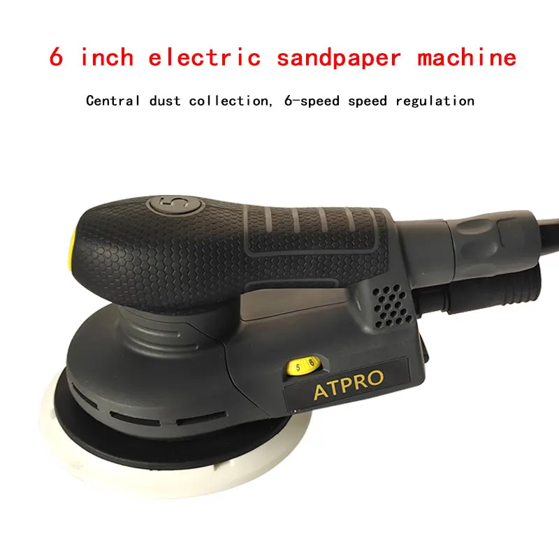 Random Orbital Sander 150mm Multi-Function Variable Speed Corded Sanders Electric Woodworking Corners Polisher FESTOOL Style