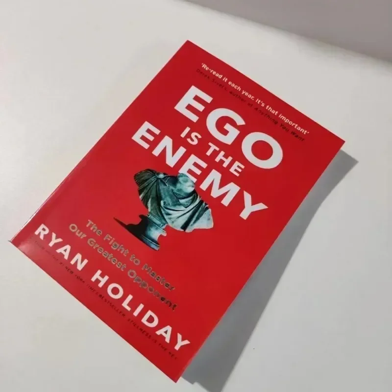 EGO É A ENEMIA Por Ryan Holiday Brushback Novel # Livro mais vendido de 1 Nova York Times