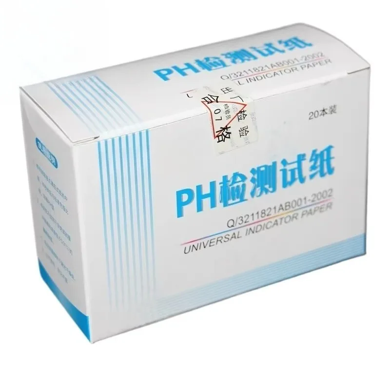 pH test strips 1-14 (wide-range test strips, 20 strips per box) - Aoke New Concept Chemistry Teaching Instruments
