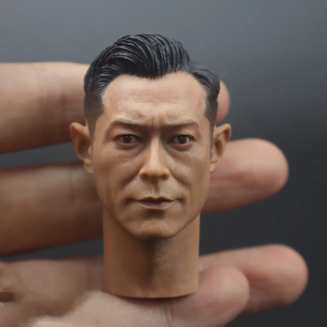 

1/6 Scale Louis Koo Tin Lok Male Head Carving Model For 12" Soldier Action Figure Body Dolls