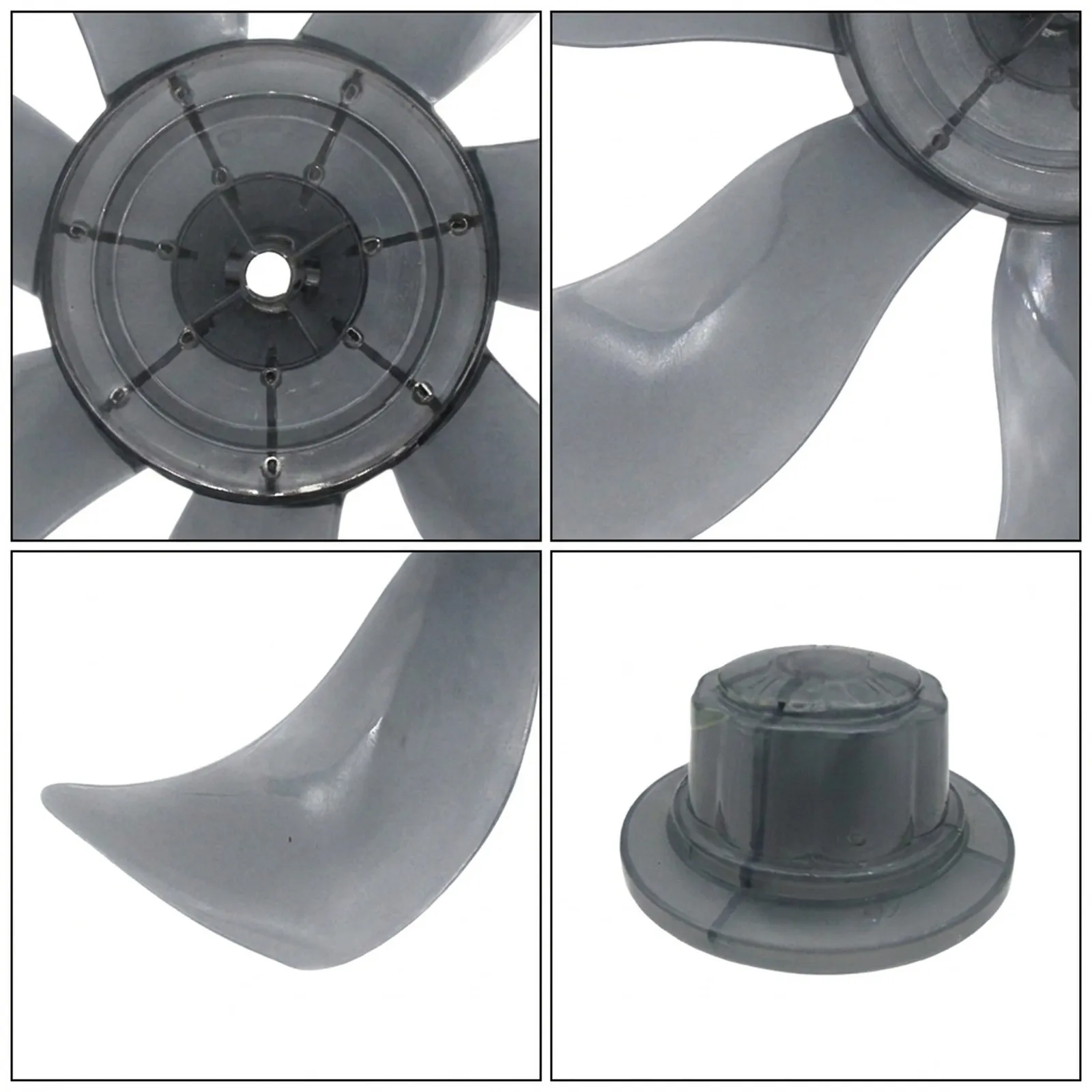 Enhance Your Fan's Functionality with the 14inch Fan Blade Lightweight Easy to Install and Clean for Use Enhance