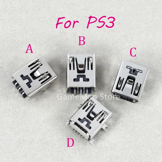 10 sztuk dla kontrolera bezprzewodowego Playstation PS3 Mini złącze portu ładowania USB gniazdo ładowarki