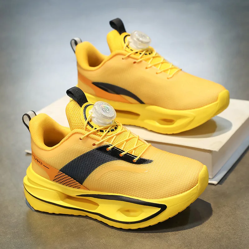 حار بيع أحذية رياضية خفيفة الوزن وعصرية للأطفال مريحة وناعمة الاحذية الخريف انتعاش عارضة الأحذية #3