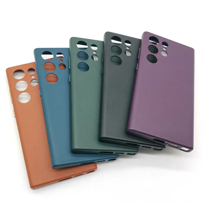 

Luxury Leather Case For Samsung Galaxy S22 S23 S24 Plus Ultra Phone Case PU Leather Protective Cover for S24Ultra S22+ S23+ S24+